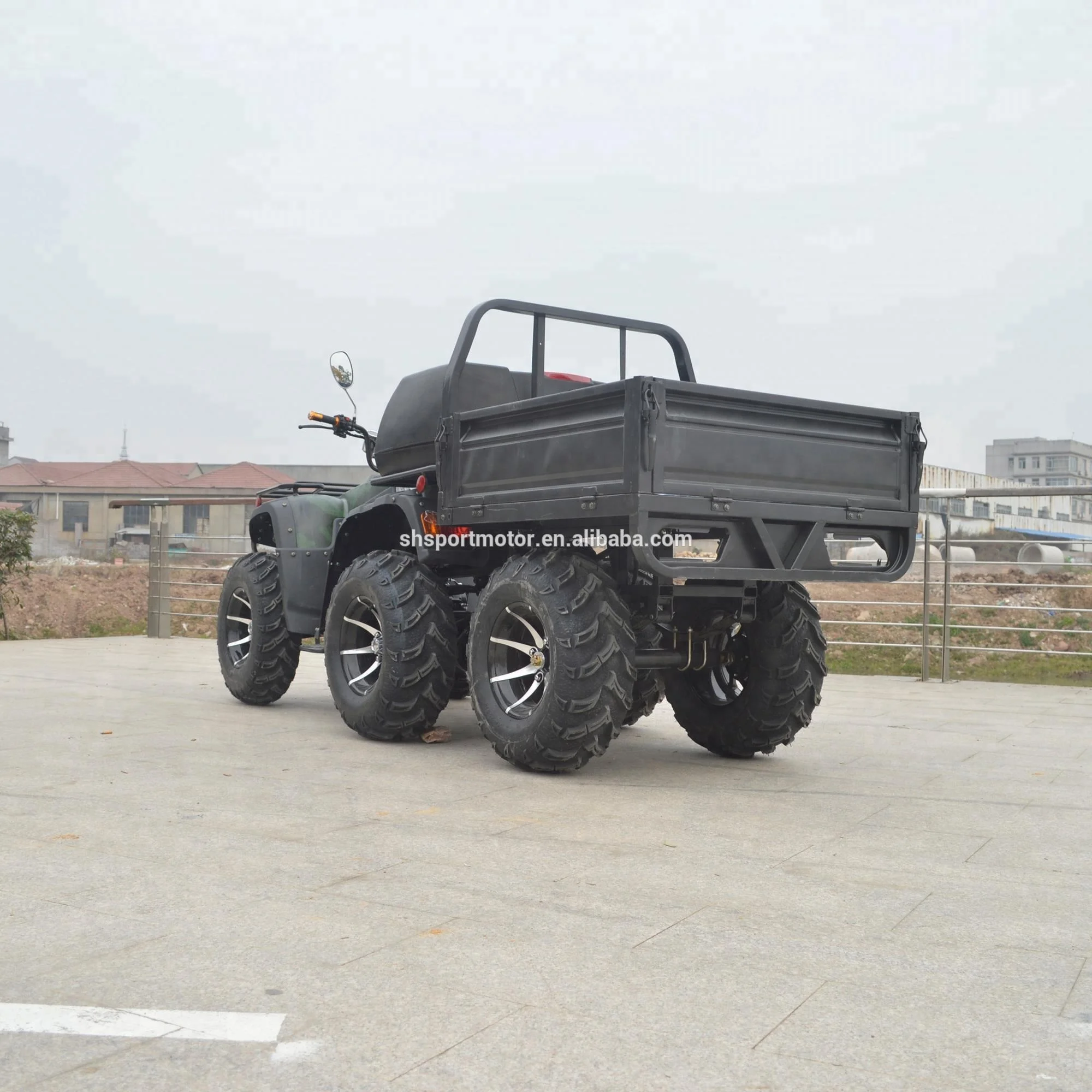 2024 Best Powerful 250CC Water Cooled Shaft Drive ATV Farm Utility with Big Trailer