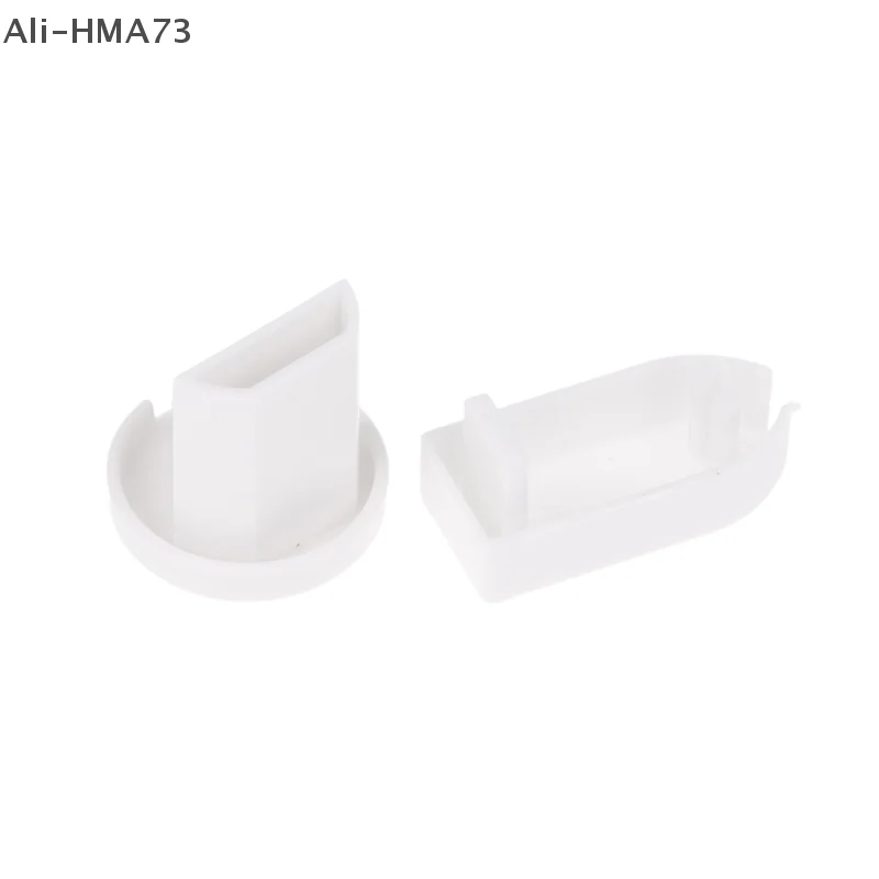5 Pz/lotto Tenda Tappo In Plastica Per Tende A Rotelle PVC Binario Inferiore Tappo di Tenuta Manicotto antiscivolo Tirare A Mano Traccia accessori