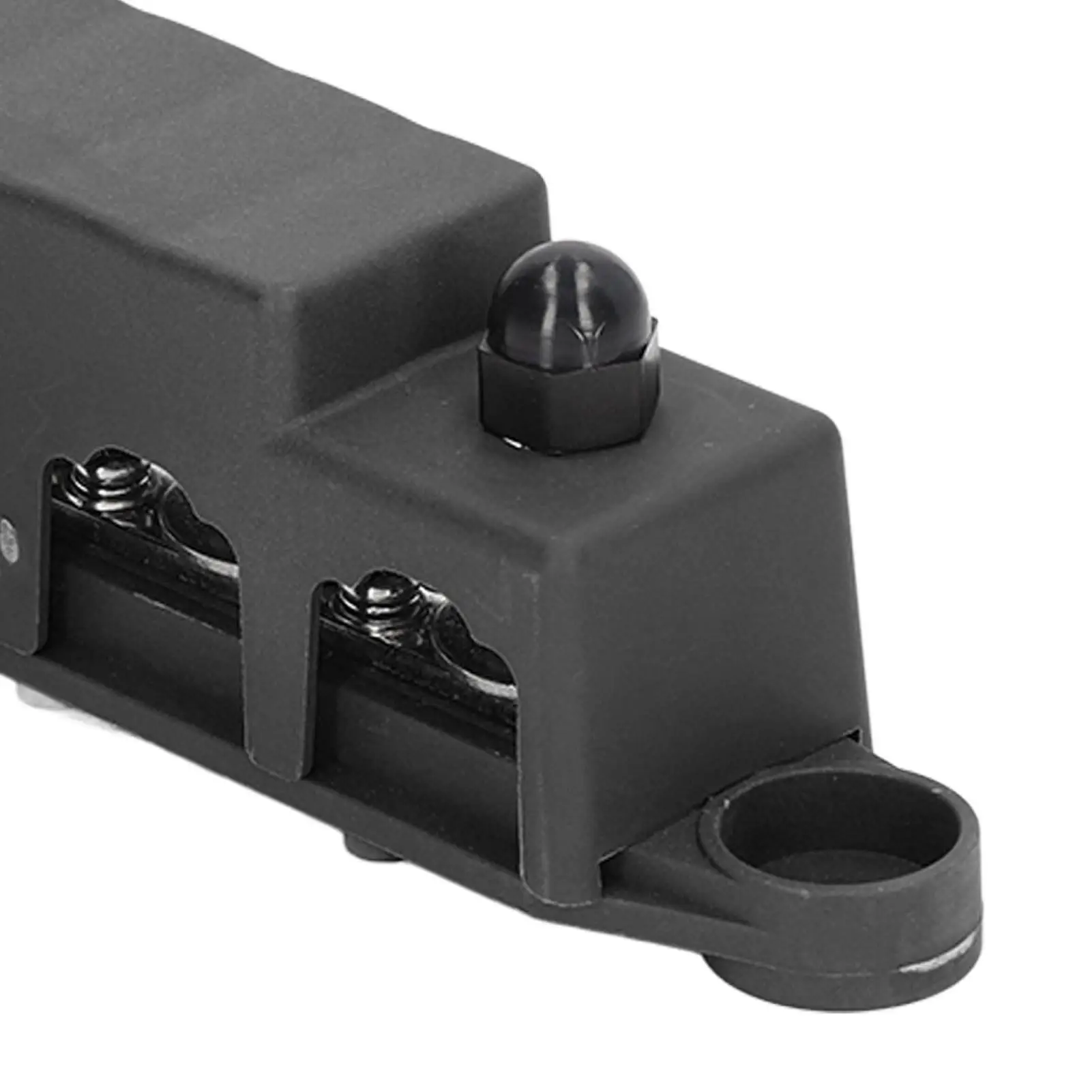 4  Power Distribution Block Bus Bar with Cover, M8 Terminals, 250A Rated for marine , Automotive & RV Applications