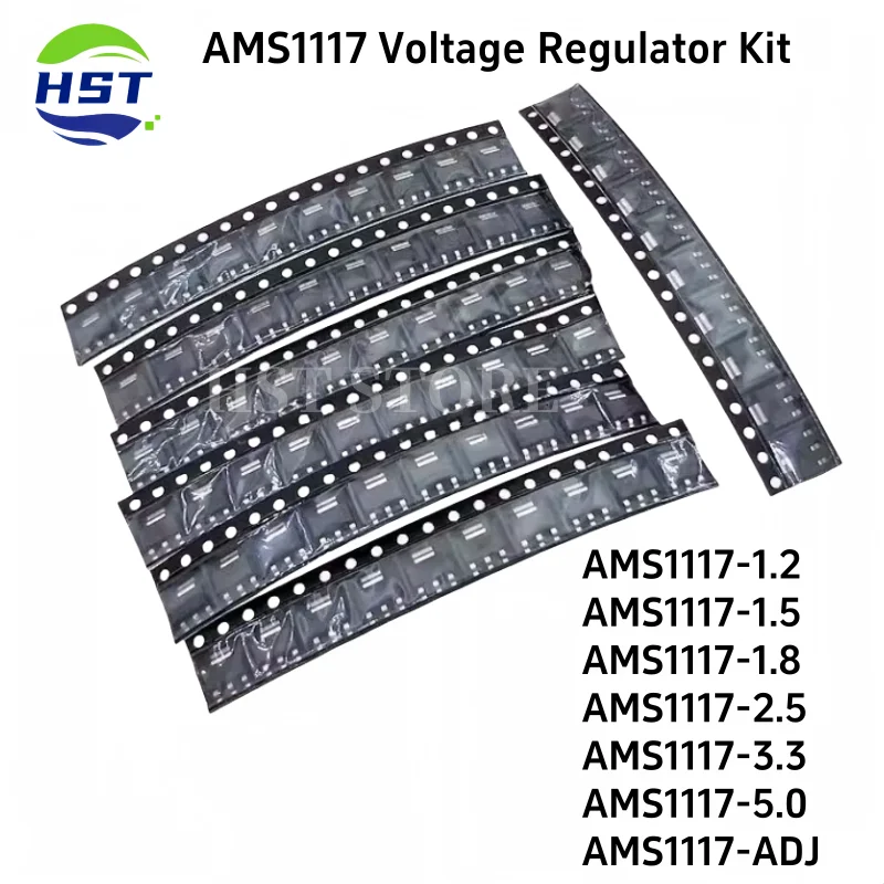 

Voltage regulator AMS1117, 70 PCS