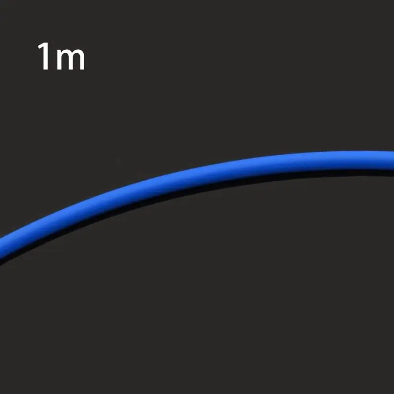 652F 1M/3,3 Tabung PTFE 2Mm OD 4Mm Selang Terisolasi Pipa Kaku Korosi