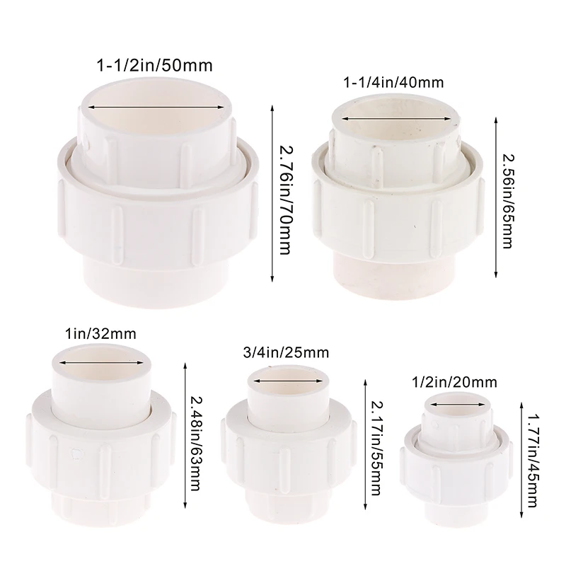 1Pc 1/2" 3/4" 1" &1… - image