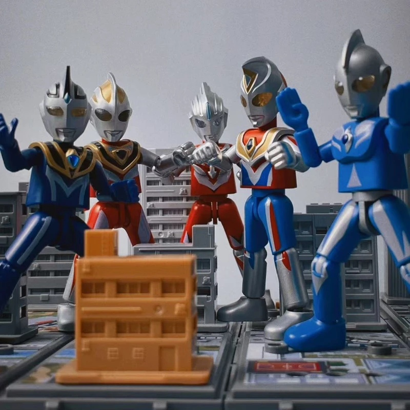 Blokees بنة رجل الترامان طبعة مشرقة الفصل 6 Jugglus شعوذة Gaia الإصدار 2 نموذج متحرك الربط لعبة هدية #2