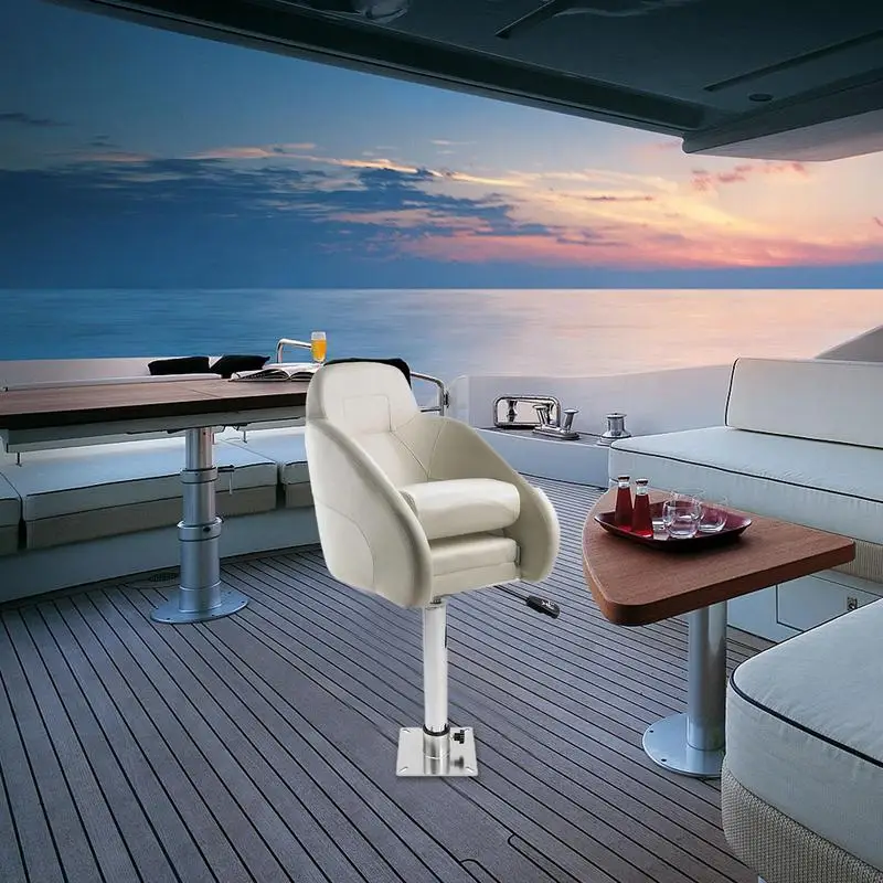 

Adjustable Boat Seat Pedestal Rotating Boat Seat Swivel Mount Boat Pedestal Base Versatile Boat Seat Pedestal Mount Seat Swivel