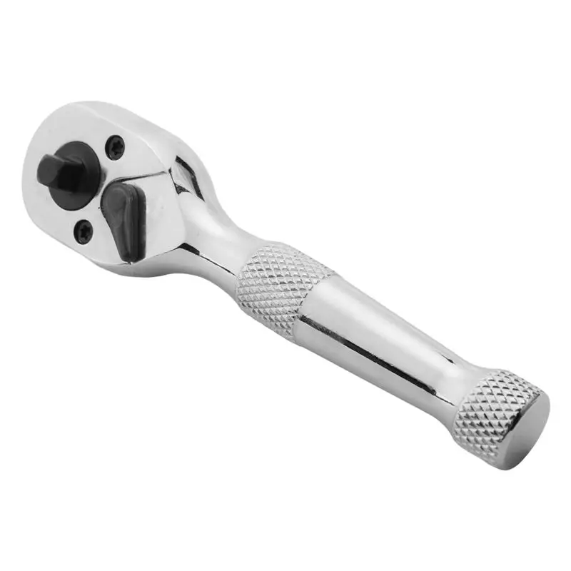 A76X-72 Teeth Ratchet Socket Wrench Mini Double Ended Torque Wrench Spanner Rod Screwdriver Bit Tool