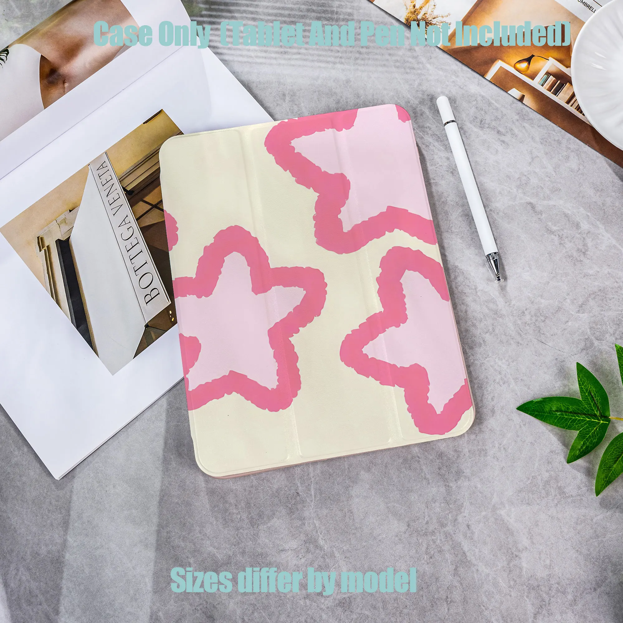 Shockproof TPU Tablet Protective Case with Pencil Holder Auto Sleep Wake for Apple /Samsung/Xiaomi/Redmi/Huawei/Honor