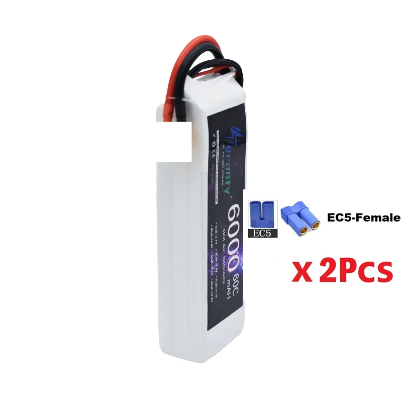 3S 11.1V Lipo Batterij 6000Mah 60c Voor Drone Rc Auto Helikopter Quadcopter Tank Boot Truggy 3S Batterij Met Xt60 Xt 90 T Ec5