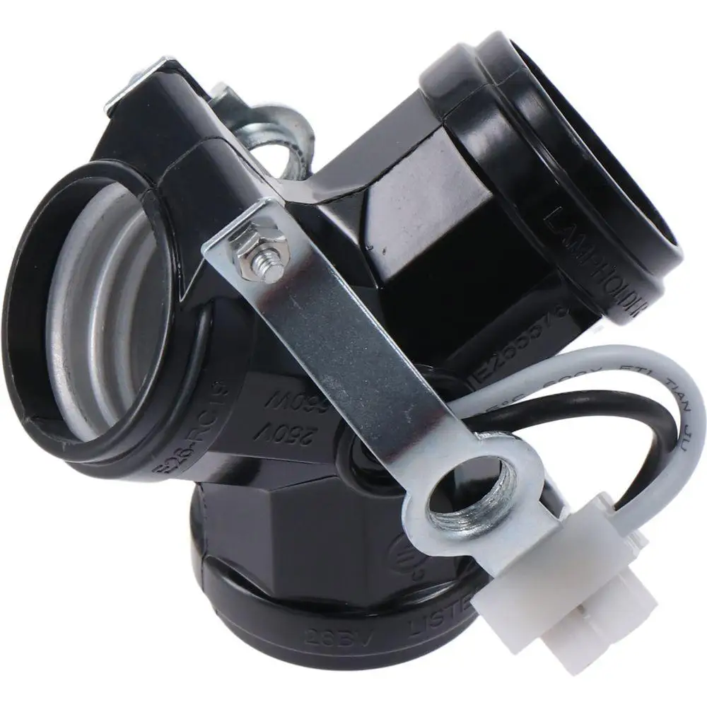 3-Heads E27 DIY Lamp Holder Thread Base Medium Ceiling Lamp