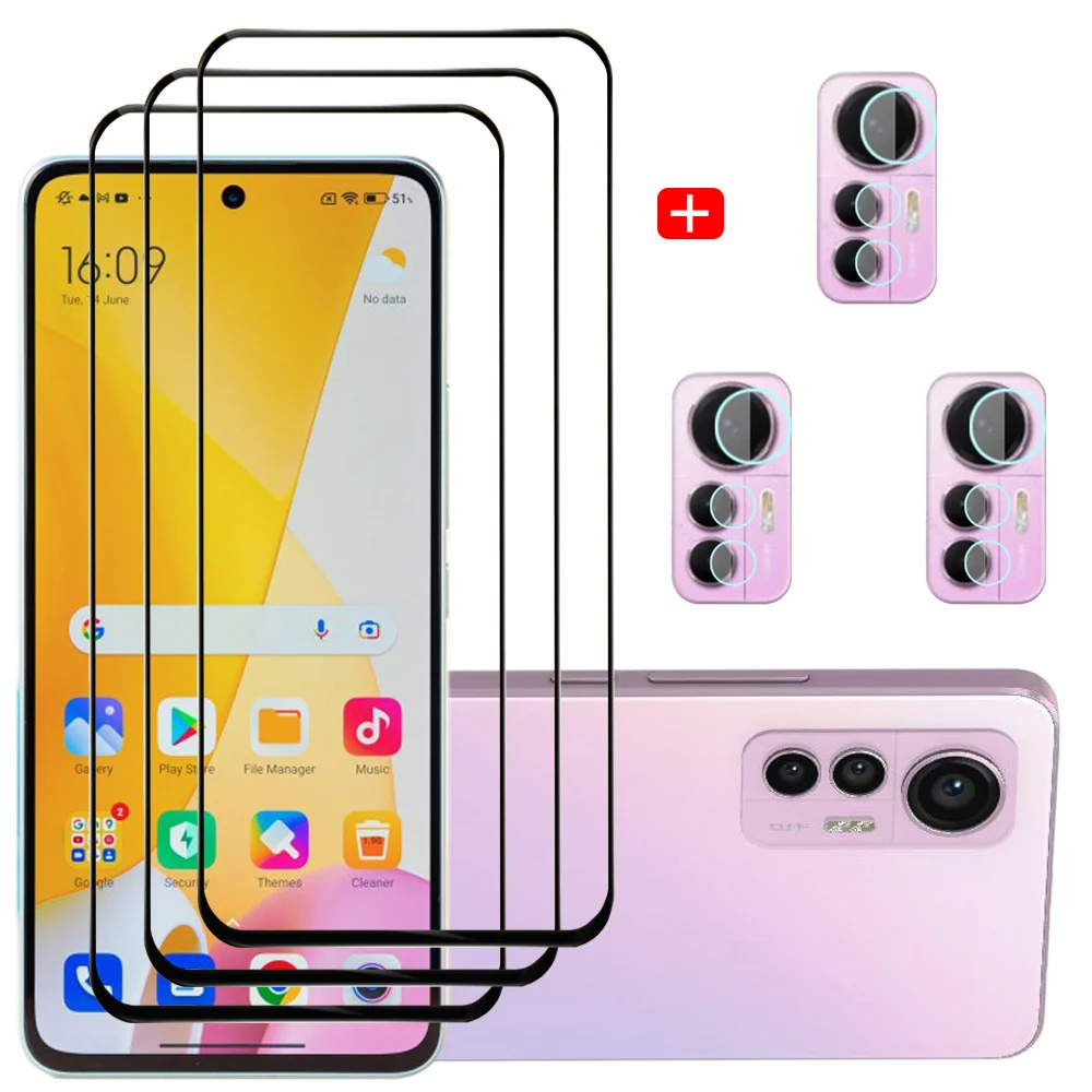 

Pelicula, For Xiaomi 12 Lite Tempered Glass Xiaomi Mi 13 12 11 Lite 5G NE Screen Protector Xiaomi 11T 12T Pro Cristal templado Mi12 Lite Global Clear Front Film Mi 11 T Pro Original Phone Film & Camera Protectors