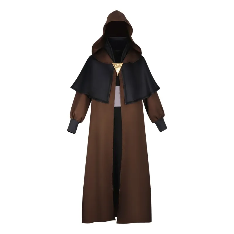 

2025 Halloween Sheev Palpatine Cosplay Costume Darth Sidious Robe Outfits Carnival Party Sith Lord Stage Costumes