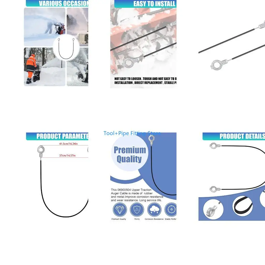 F92B Professional 06900504 Stainless Steel Lower Traction Cable For ST24 48V