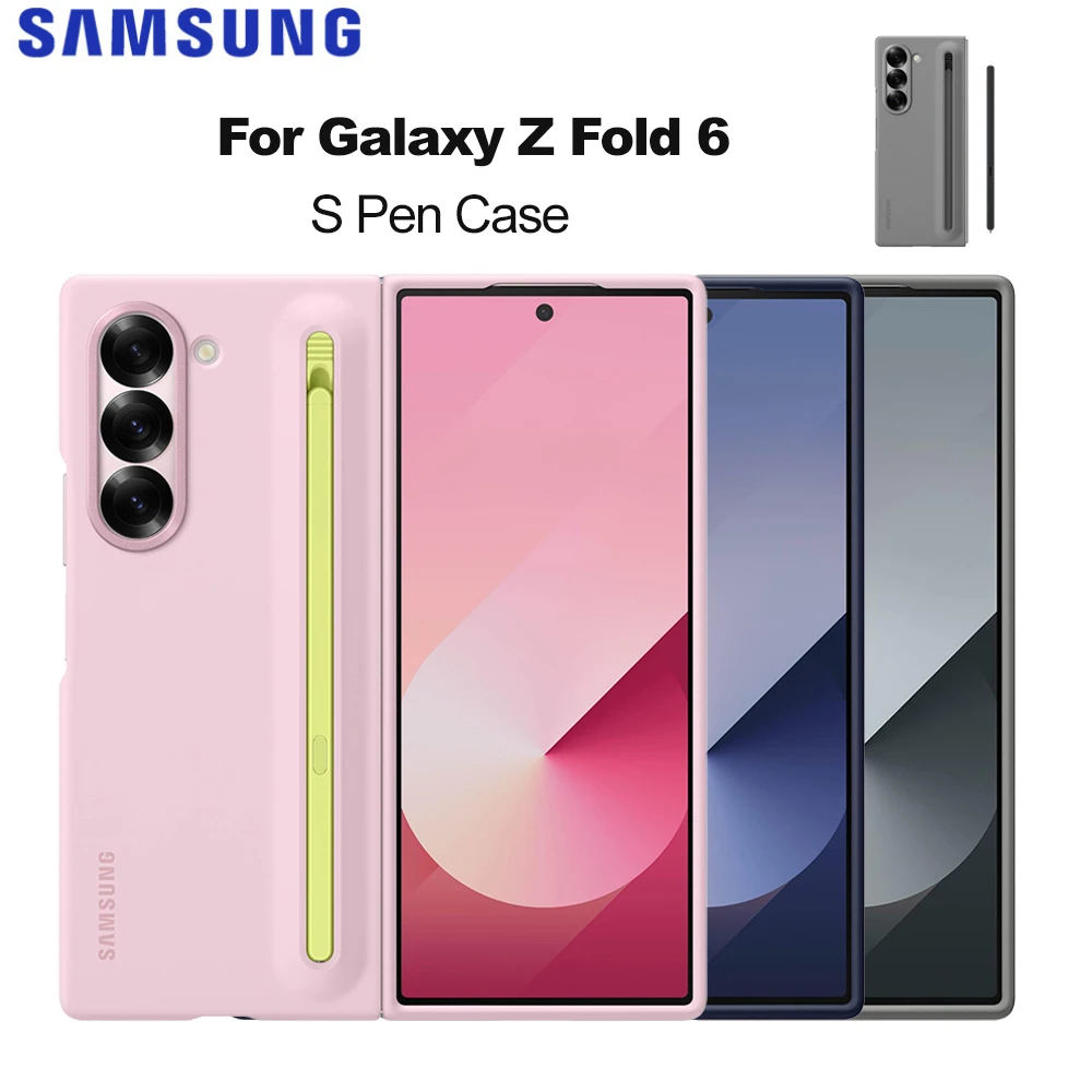 

Оригинальный чехол для Samsung Galaxy Z Fold 6 S Pen Case Galaxy Z Fold6, защитный чехол со встроенной S-ручкой EF-OF95P