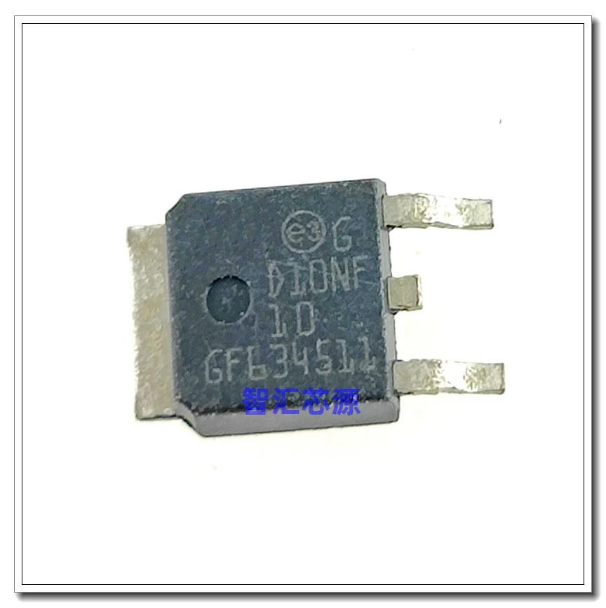 10PCS/LOT NEW D10NF10 mosfet TO-252 N-CH  STD10NF10