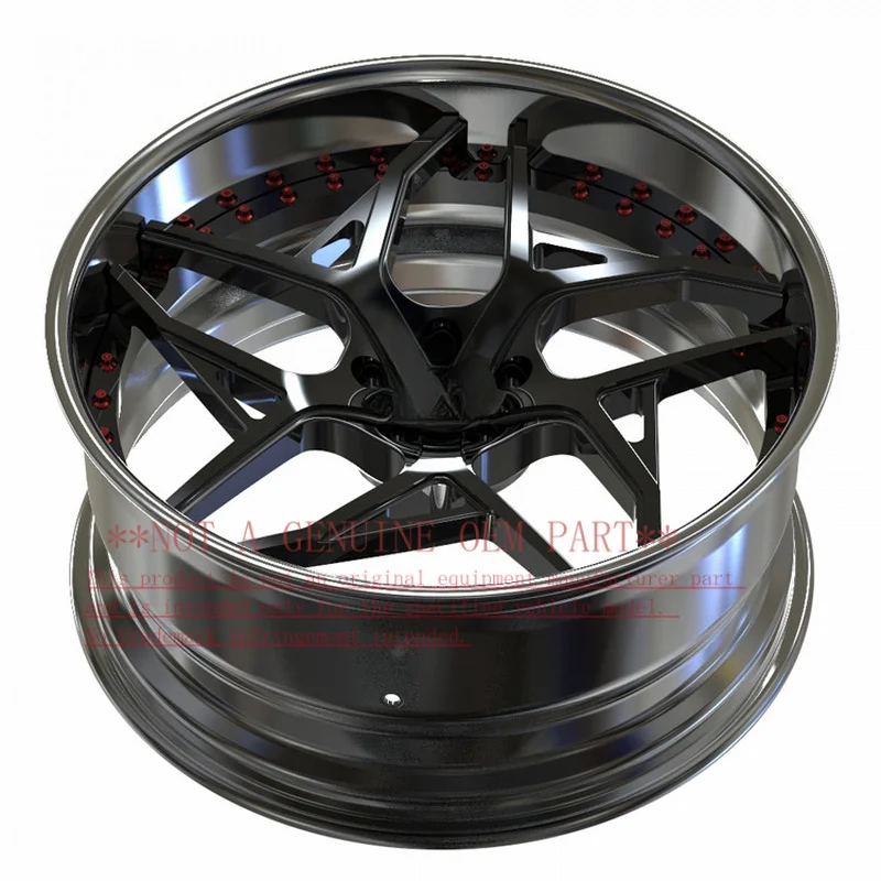 For Tesla Model3 18 Inch 5x114.3 Lip Style Aluminum Alloy Wheel Rims Car Mod Parts