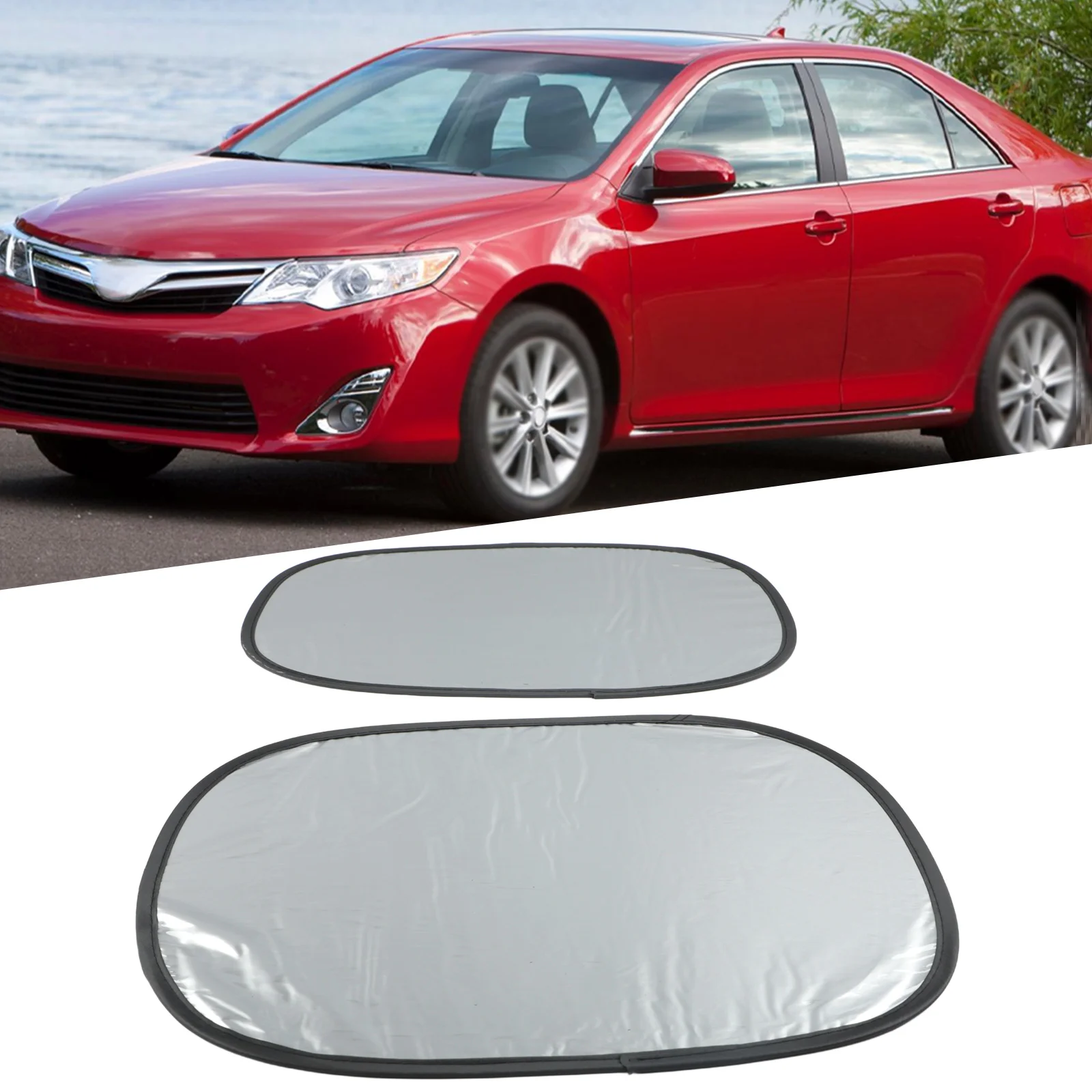 Ultra-Light PET Static Film Sun Shade for Car Side Designed for UV Blocking Glare Control and Quick Foldable Storage