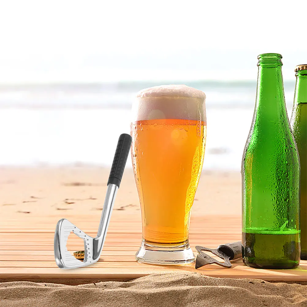

2 Pcs Golf Club Shaped Bottle Opener Zinc Alloy Creative Design Beer Soda Juice Cap Openers Decorative Tool