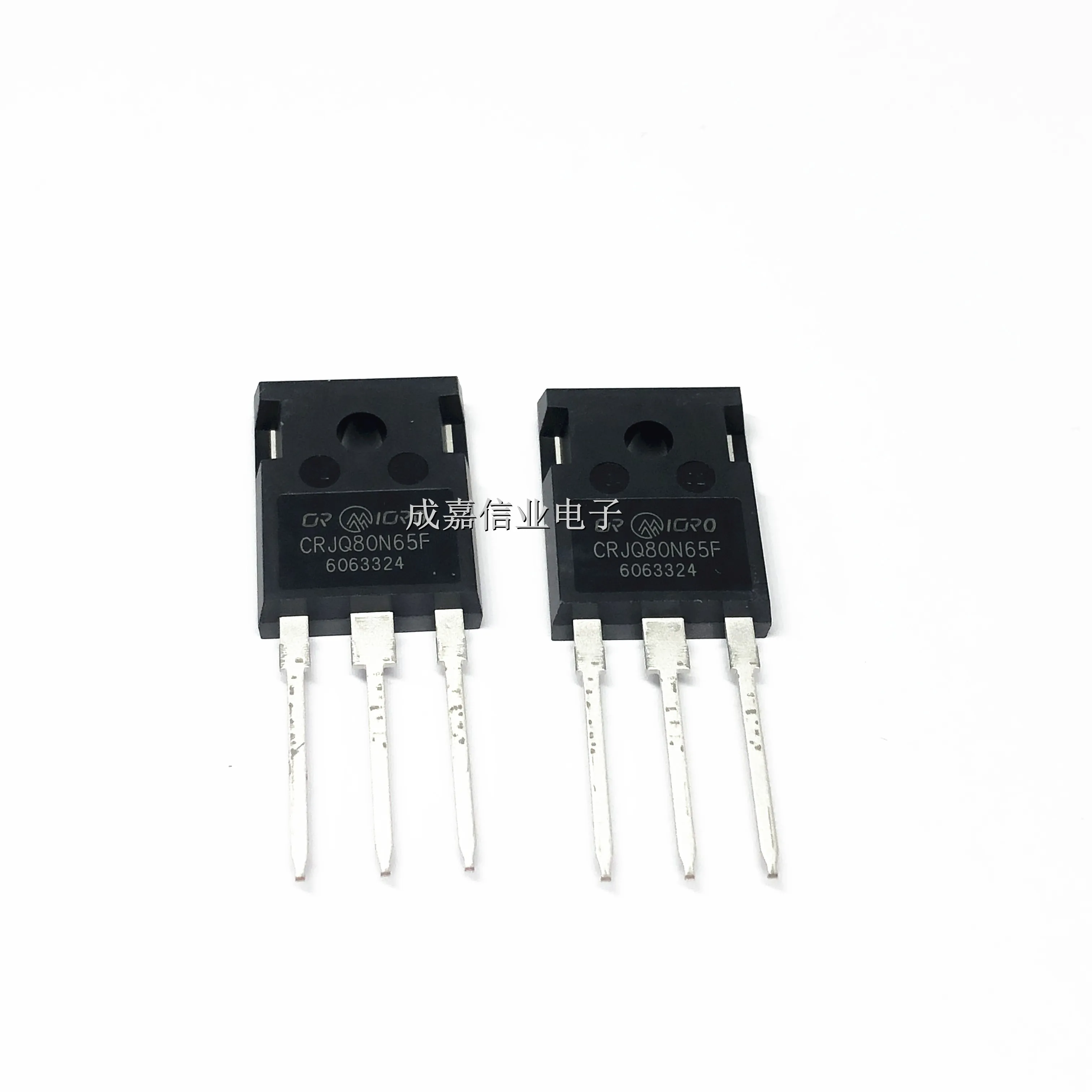 10pcs/Lot CRJQ80N65F TO-247-3 SJMOS N-MOSFET 650V, 77mΩ, 40A Operating Temperature;-55C-+150C