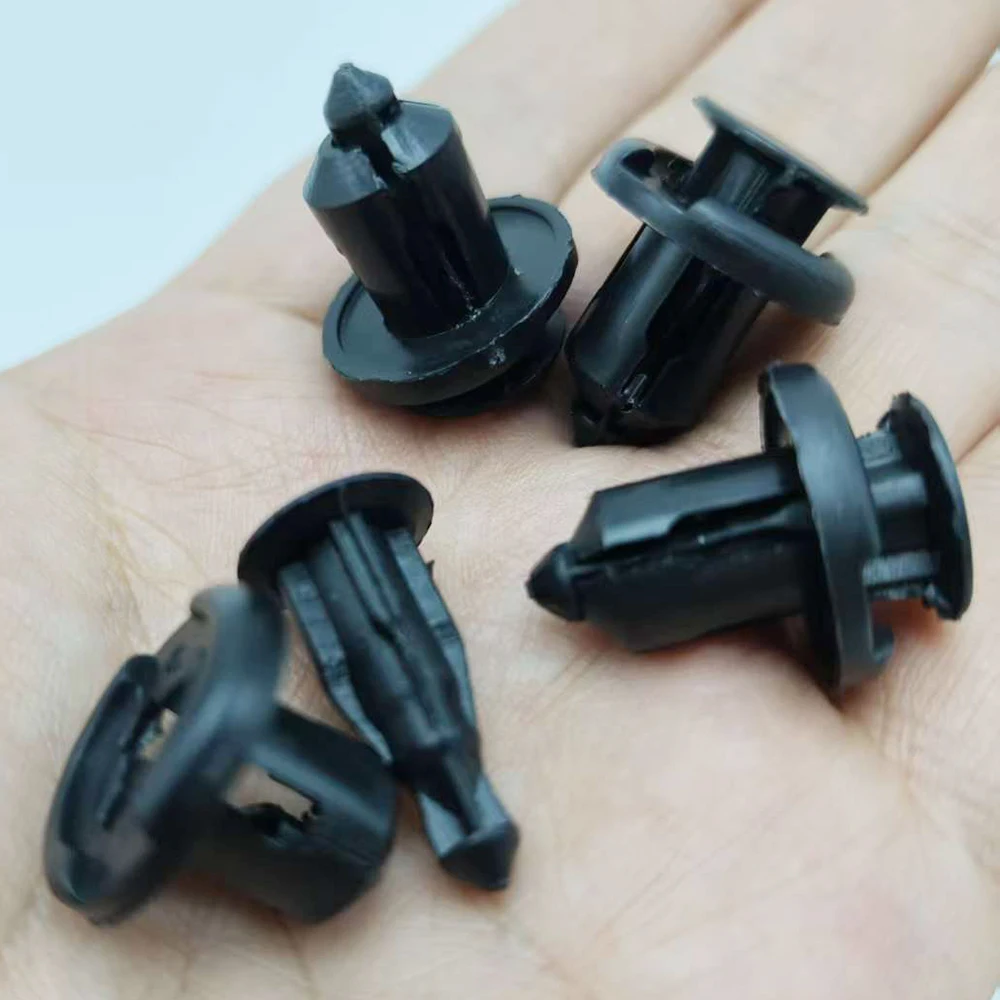 4/8pcs 10mm Diameter Car Bumper Door Panel Fender Liner Clips Retainer For Haval Jolion Dargo H6 H9 Auto Fasteners Rivets Clips