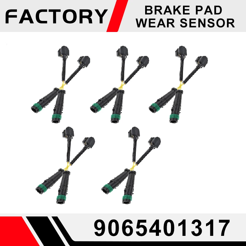 10 Uds 9065401317 Sensor de desgaste de pastilla de freno trasero para Mercedes Benz W900 W906 Sprinter 5-t 4/6-t plataforma/piezas de repuesto de chasis
