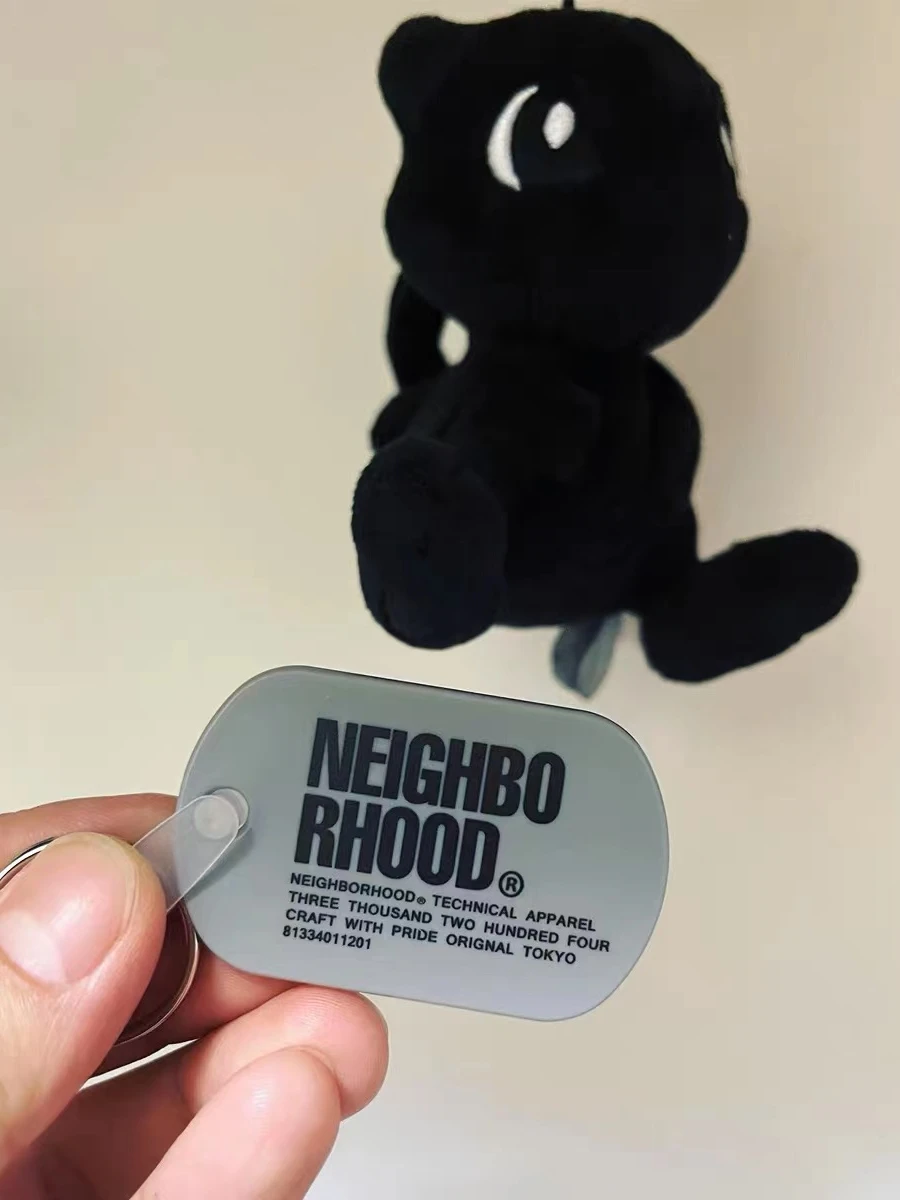 NBHD Keychain Trendy Brand Pendant Retro Simple Japanese Style Button Accessory Frosted Multi-color Versatile Fashionable