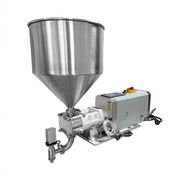 Automatic paste honey oil consumption granules chili sauce sesame paste quantitative filling machine Hot sales