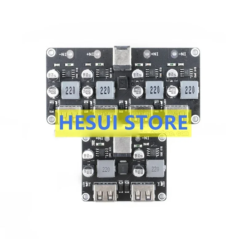 2,4-way DC step-down module QC2.0,3.0 Quick charge USB mobile phone charging plate FCP