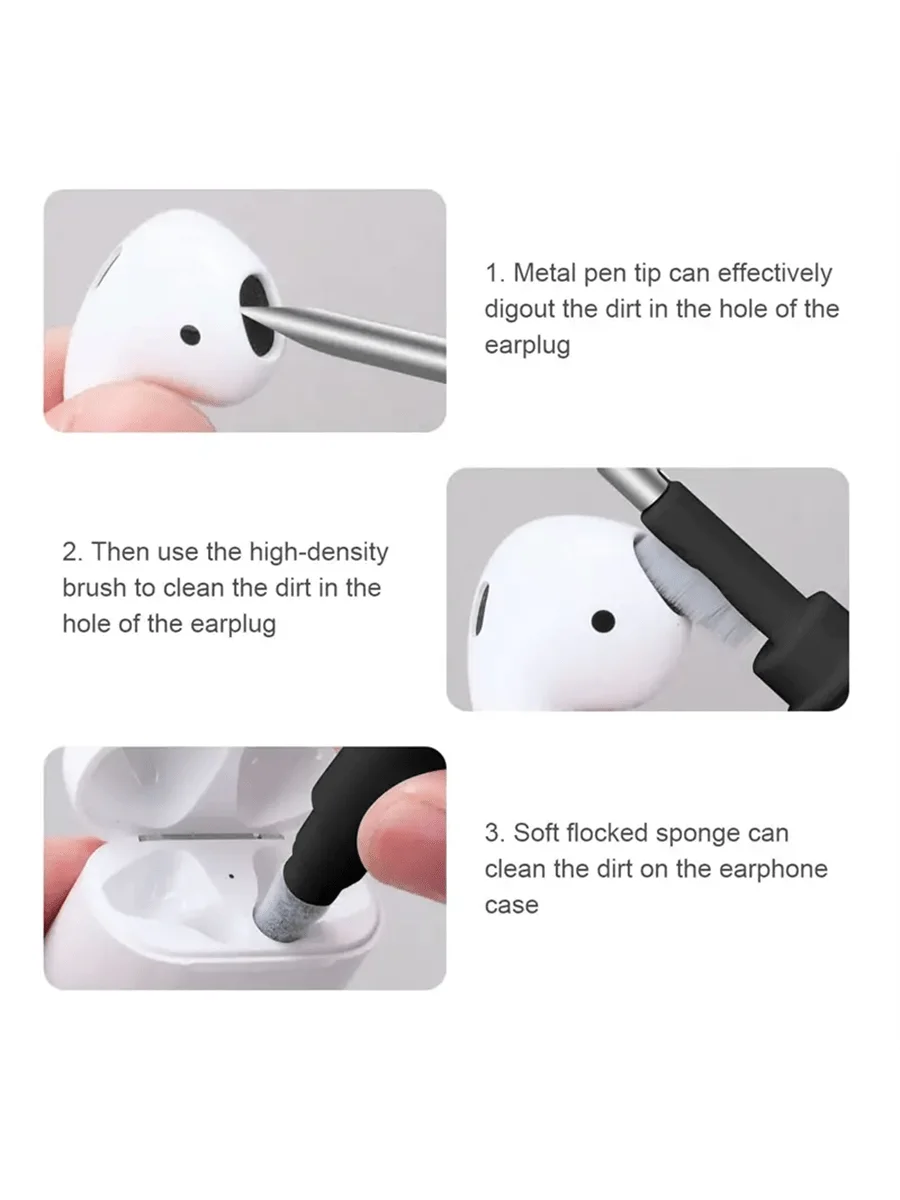 1pc escova de limpeza multifuncional