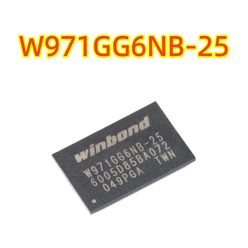 Original genuine W971GG6NB-25 VFBGA-84 1G-bit DDR2 SDRAM memory chip, 100% brand new chip