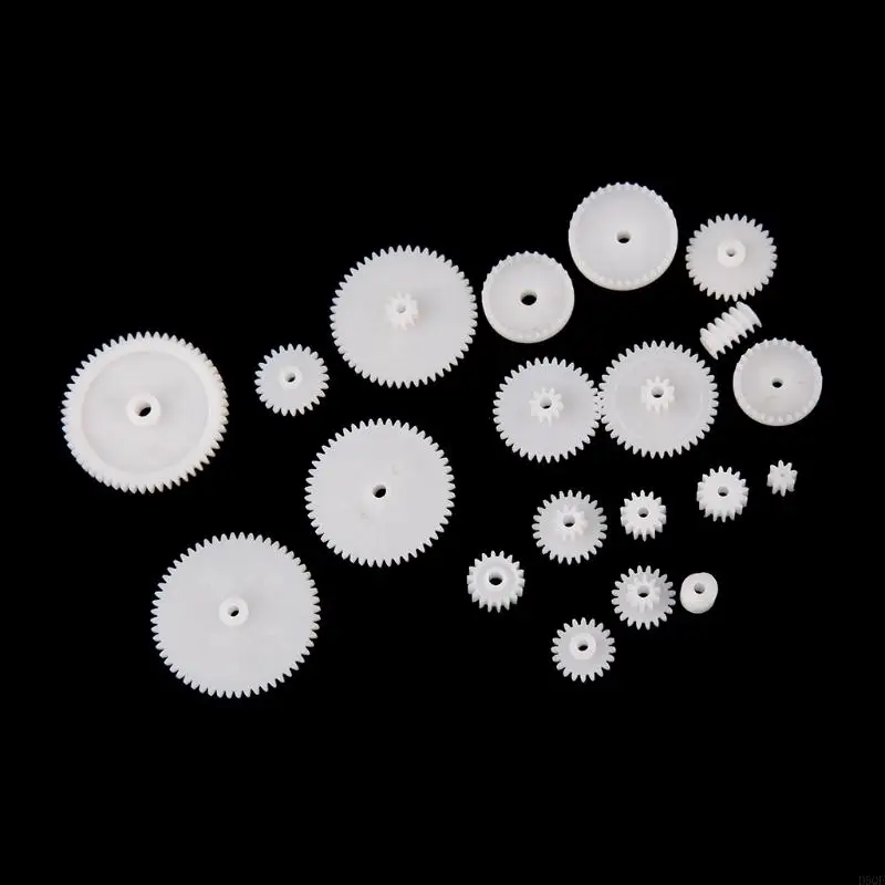 D5QF 58 stijlen Plastic tandwielen tandwielen Alle module 0,5 robotonderdelen DIY-accessoire