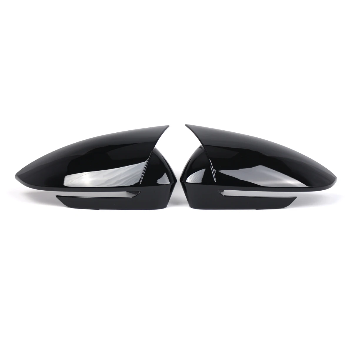 

LHD Pair Car Rear View Mirror Cover Trims ABS Frame Rearview Side Mirror Cover Caps For VW ID 4X ID 4 CROZZ 2021~2024