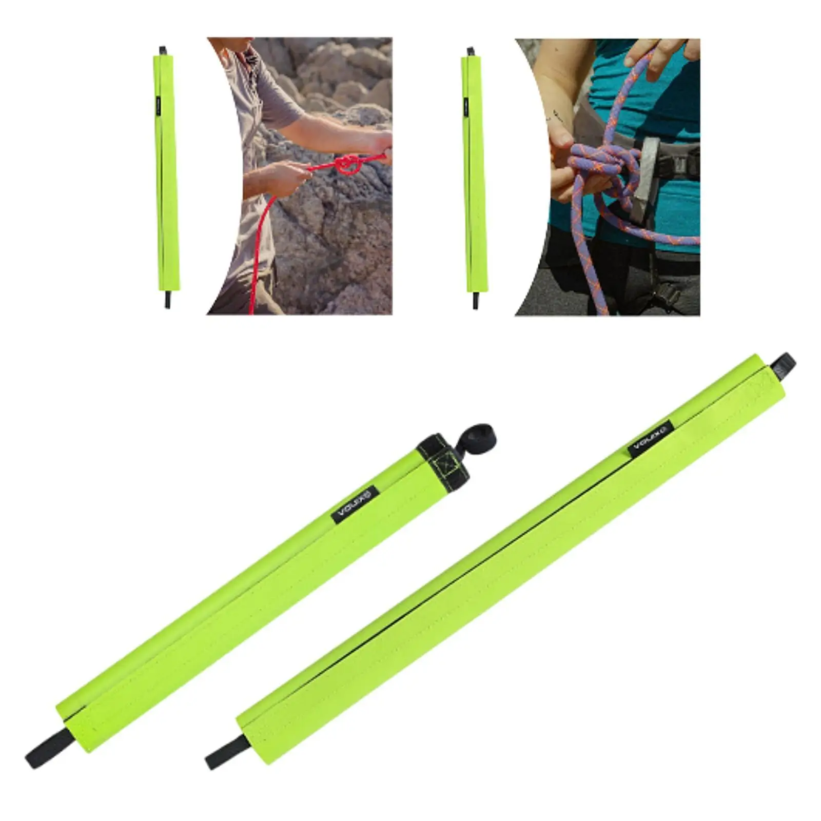 Rope Protector Rock Climbing High Strength Durability Lightweight Arborist Rope Protection Cover for Spelunking Rappelling