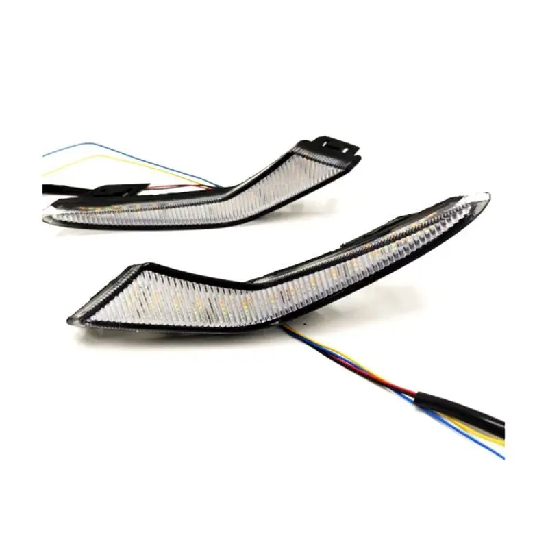 

Reliable-LED Daytime Running Light DRL Fog Lamp Tricolor For Toyota Corolla L/LE/XLE Hybrid Levin 2020-2022 Car Accessories