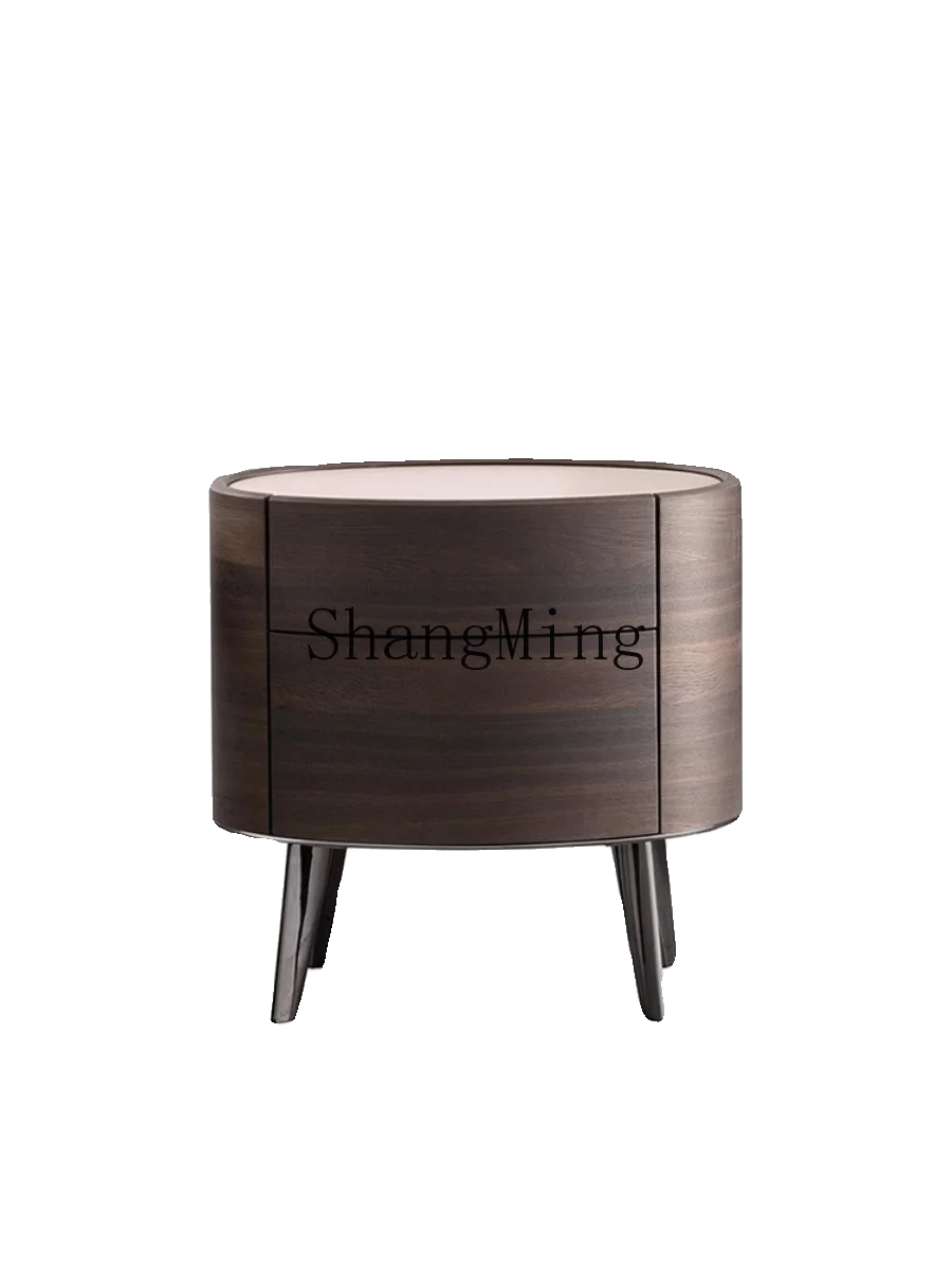 وحدة حجم طاولة السرير البيضاوية LXY لغرفة النوم بتصميم مميز حديث #5