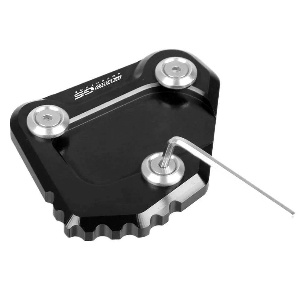 2026 2025 2024 دراجة نارية مسنده تكبير لوحة القدم الجانب حامل المكبر تمديد دعم الوسادة لسيارات BMW F850GS ADVENTURE F750GS