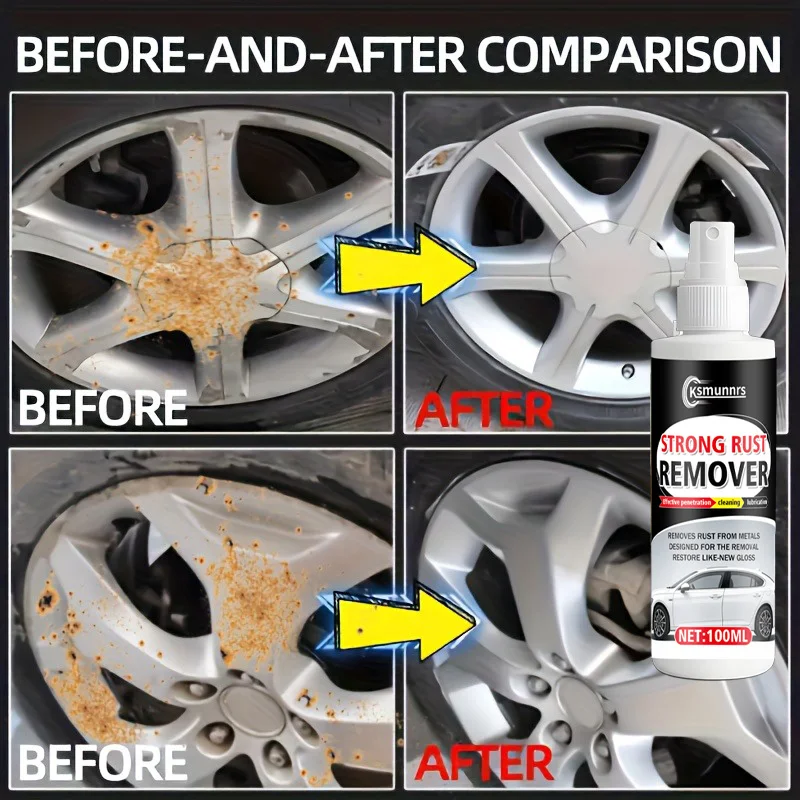 Fasilawei High-Efficiency Automotive Metal Multi-Purpose Spray Polishing Maintenance Cleaning Tool Rust Remover And Paint Care