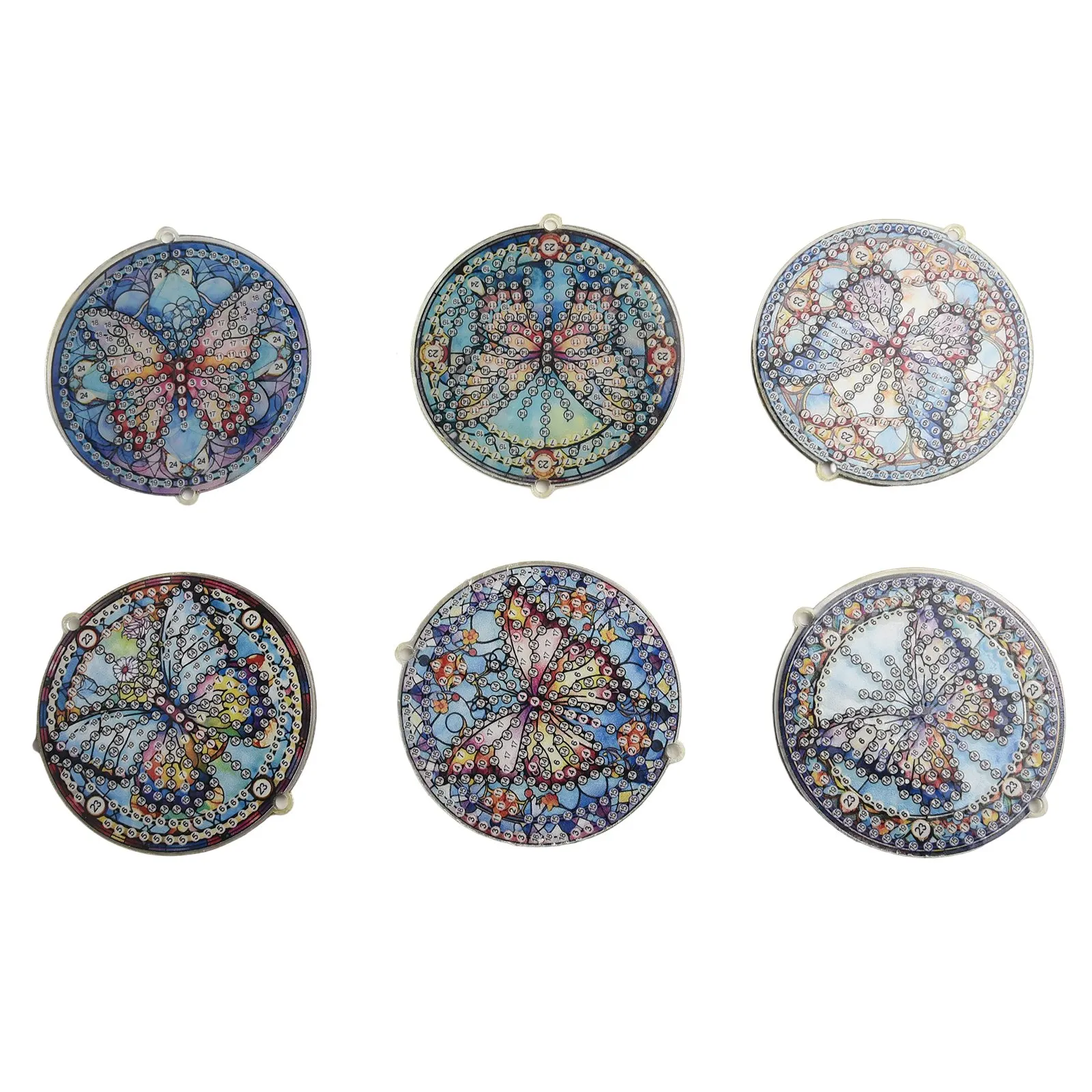 DIY Artistic Dot Painting Set Balconies Dot Painting Set Dreamcatcher Keywords DIY Art Painting Wind Chime Set