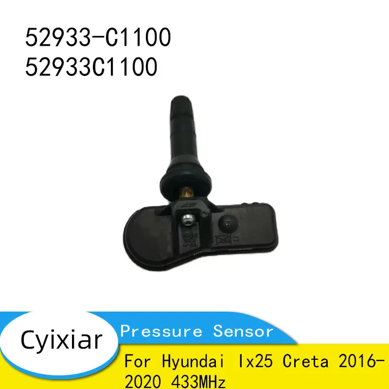 

Совершенно новый датчик давления в шинах для Hyundai Ix25 Creta 2016-2020 433 МГц 52933-C1100 52933C1100