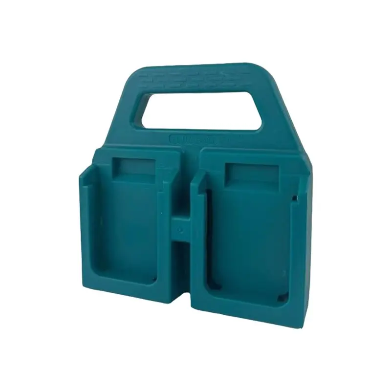 N34R-Battery Storage Rack For 18V Battery Portable Battery Mount Holder Wall Mount Holder Handheld Battery Stand