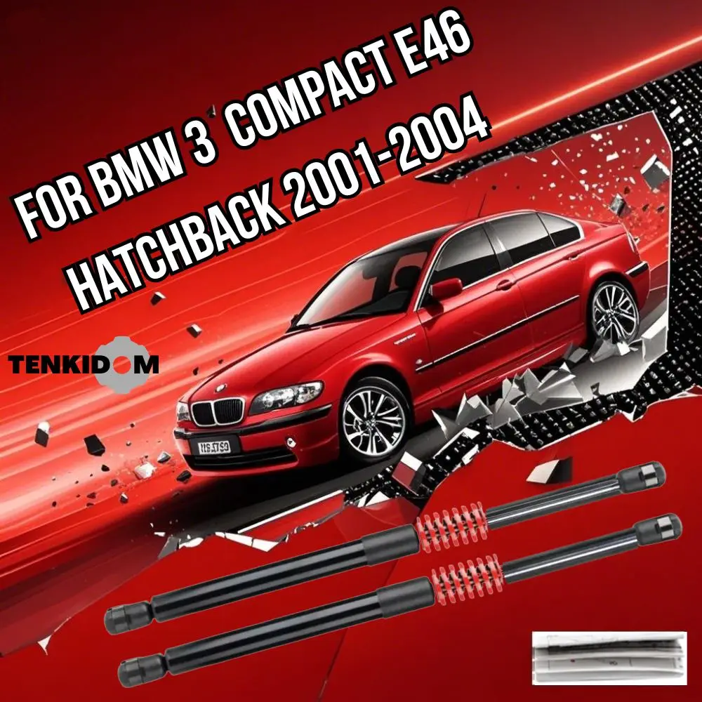 Trunk Lift Supports for BMW 3 Series Compact E46 hatchback 2001-2004 Shock absorbers for Automobiles with Springs Liftgate