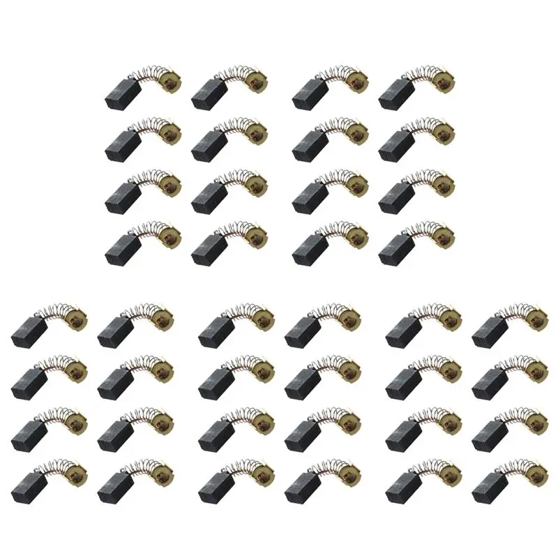 

A84X-40 Pcs Electric Planer Carbon Brush Replacement For 12 X 8 X 5Mm CB51