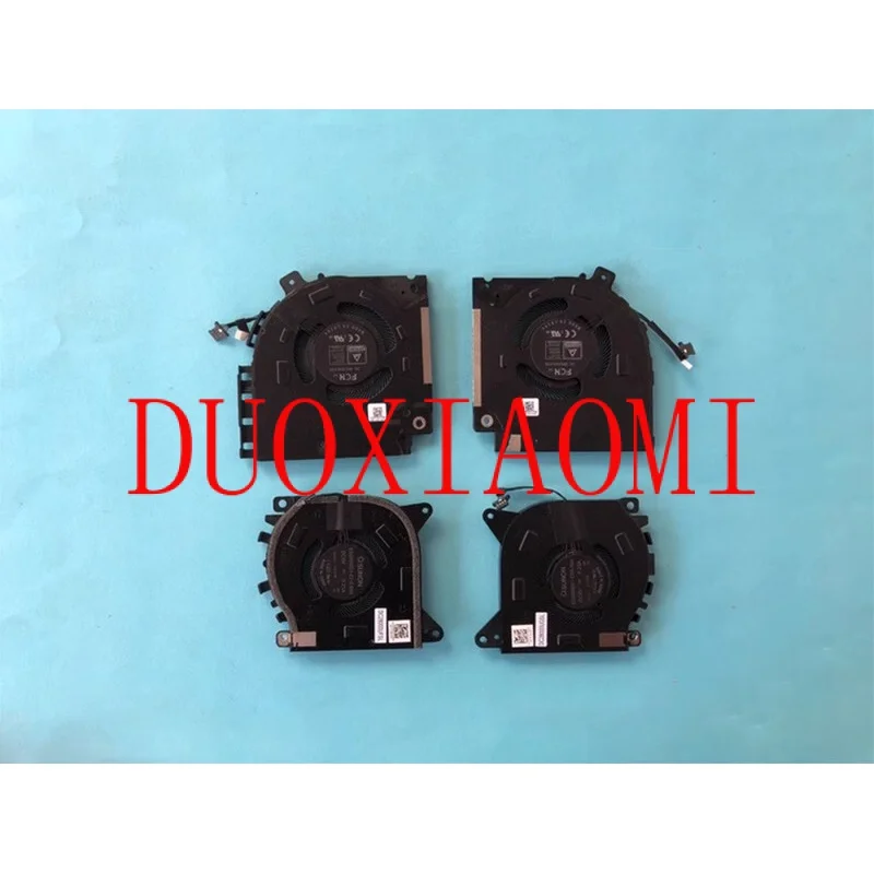 

82VD4 V0G61 2H5HD 7M2CV New CPU & GPU Fan DC5V For Dell Alienware X15 R1 RTX30