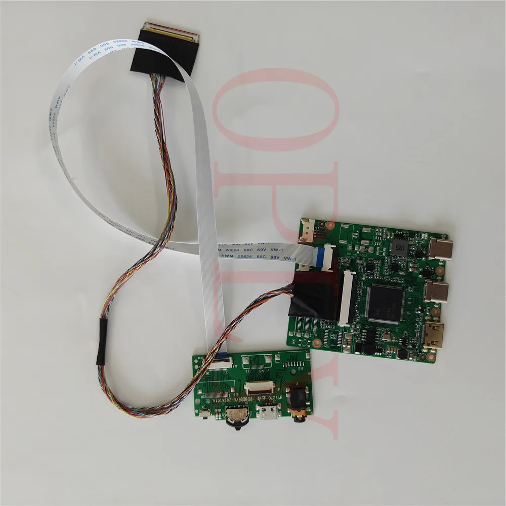 

LVDS 2 TYPE-C MINI HDMI-compatible Control Board 40pin screen monitor LCD LED Kit for N164HGE LTM184HL01 N173HGE 1920X1080