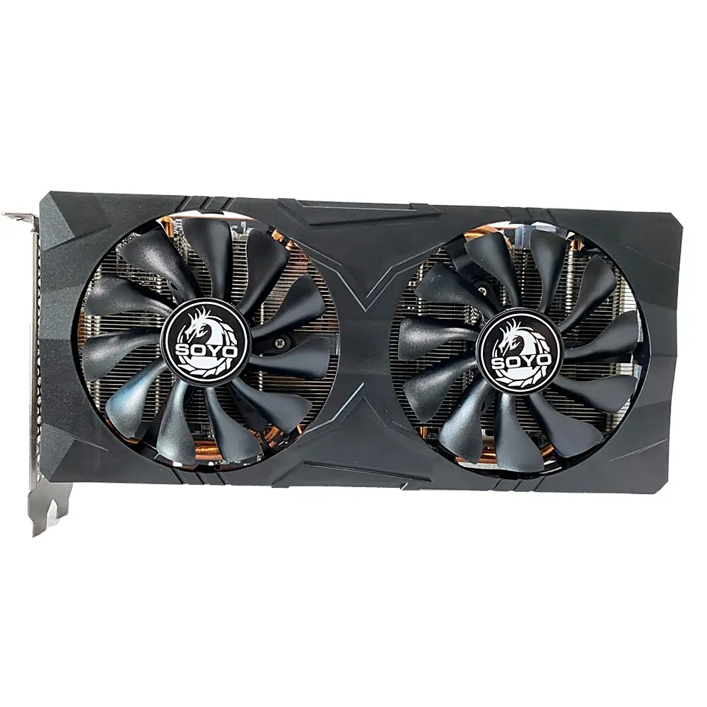 SOYO AMD Radeon RX5700XT 8G Nowe karty graficzne do gier GDDR6 256Bit PCIE4.0x16 HDMI DP * 3 do karty graficznej do komputera PC