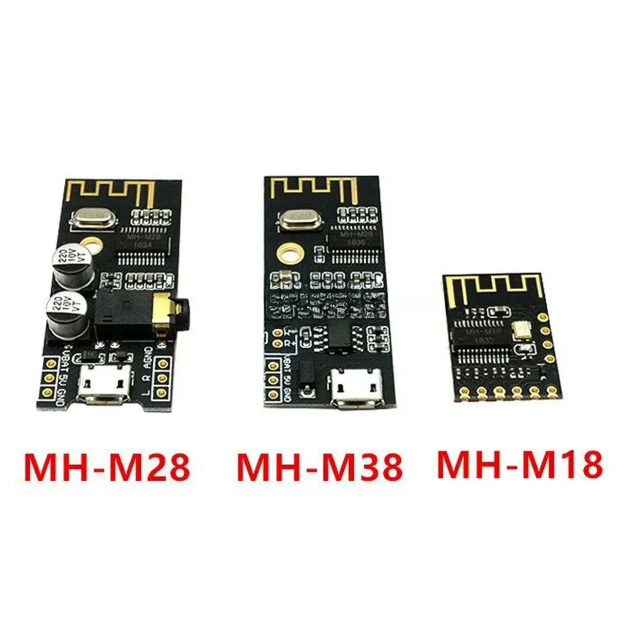 LTRIG1pcs Bluetooth Wireless Audio Receiver Card MH-MX8 BLT 4.2 mp3 Lossless Decoder Kit MH-M18/M28/M38