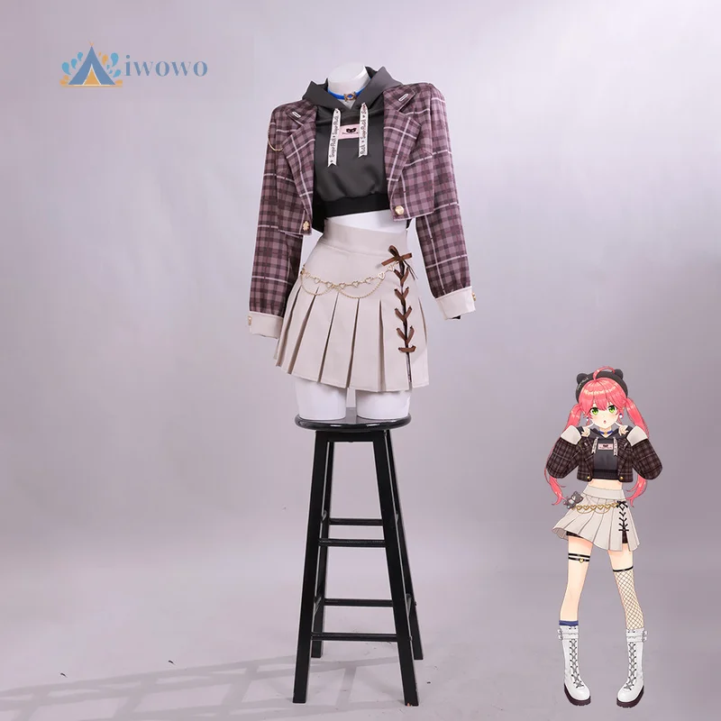 

Hololive JP Sakura Miko miComet 3D New Outfit Lollipop MV Cosplay Costume