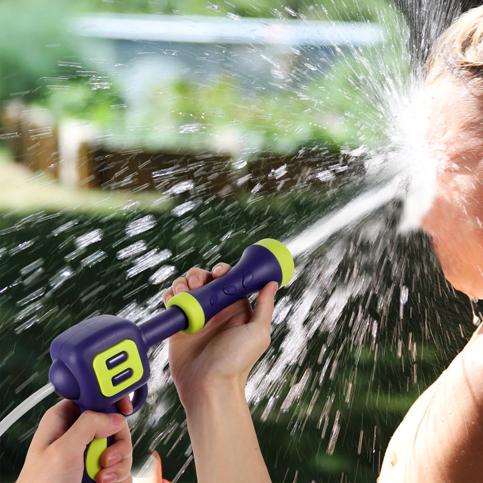 Grand sac à dos extractible, jouet aquatique pour enfants, fusée en plastique amusante, portée de 5 à 8M, accessoires de couleur aléatoire, piscine et plage
