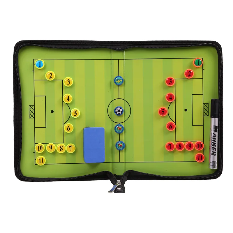 Football Tactical Board Folding Coach Board Special Match Training Professional Football Tactical Board