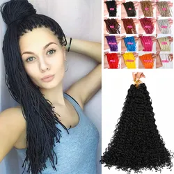 New Wig Synthetic Hair ZiZi Box Braiding Hair 28 Inches Multicolour 48 Roots/Pack Crochet Braid Hair Extensions