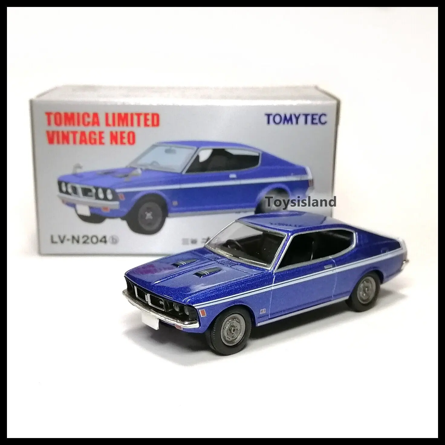 

Tomica Limited Vintage NEO LV-N204b COLT GALANT GTO MR 1/64 Tomytec DieCast Model Car Collection Limited Edition Hobby Toys