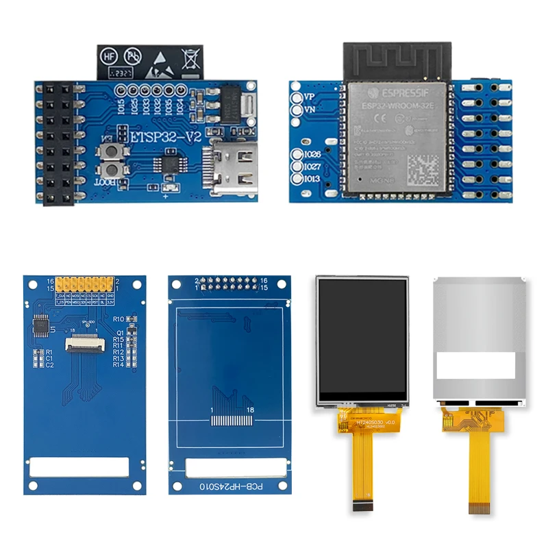 Imagem -02 - Placa de Desenvolvimento Esp32 Arduino Lvgl Wifi e Bluetooth 2.4 240x320 Smart Display Screen 2.4 Módulo Tft Lcd